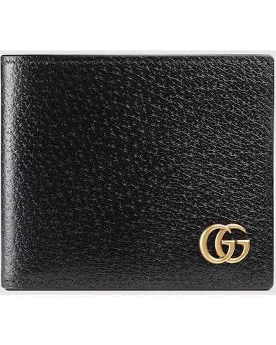 Gucci GG Marmont Leather Wallet - Black