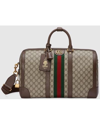Gucci Savoy Medium Duffle Bag - Brown