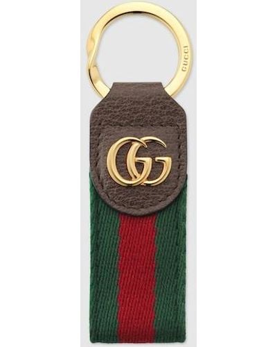 Gucci Ophidia Keychain - White