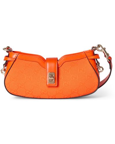 Gucci Moon Side Mini Shoulder Bag - Orange