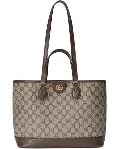 Gucci Ophidia GG Mini Tote Bag - Grey