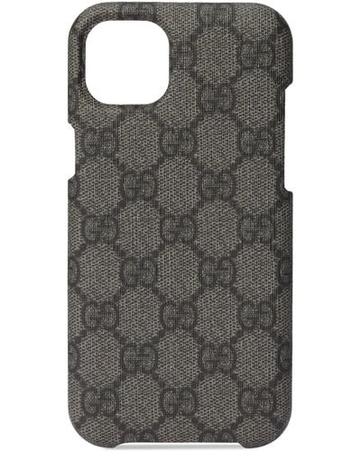 Gucci Ophidia GG Iphone 15 Plus Case - Grey