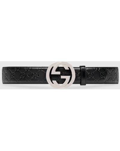 Gucci Reversible Signature Belt - Black