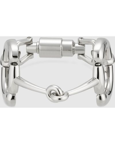 Gucci Horsebit Bracelet - Metallic
