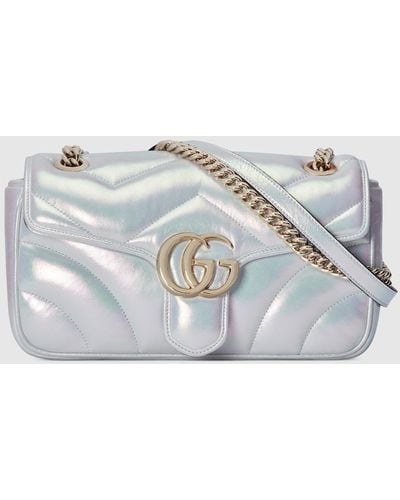 Gucci GG Marmont Small Shoulder Bag - Metallic