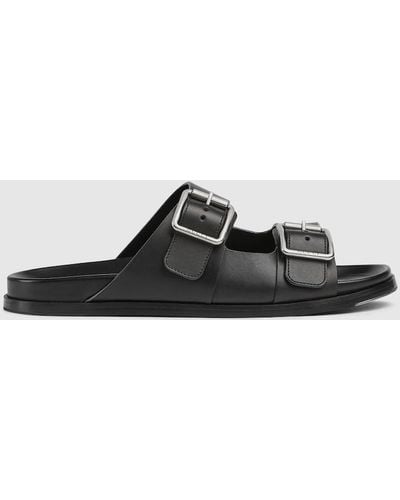 Gucci Sandal With Buckles - Black