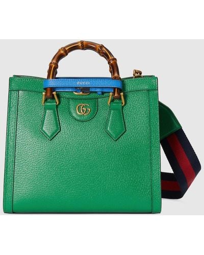 Gucci Diana Small Tote Bag - Green