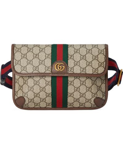 Gucci Ophidia GG Small Belt Bag - Natural