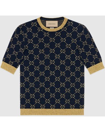 Gucci Short sleeve tops for Women   Online Sale up to % off   Lyst