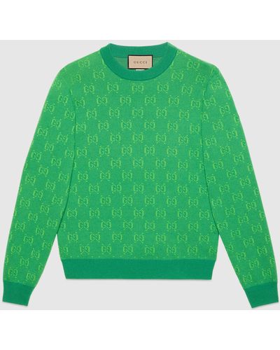 Gucci Kids GG Supreme Embroidery Jacket - Green