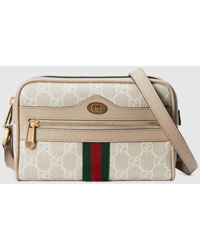 Gucci Ophidia GG Mini Bag - Natural