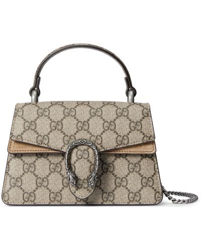 Gucci Dionysus Mini Top Handle Bag - Brown