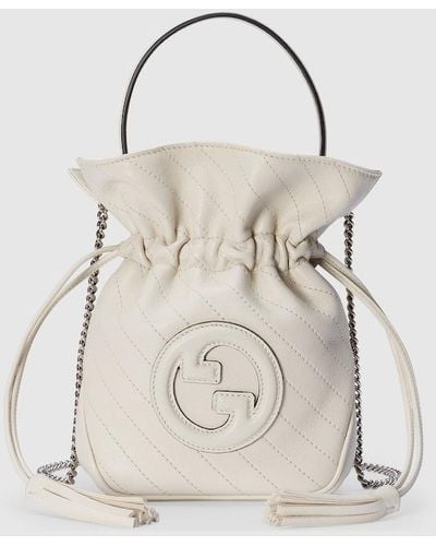 Gucci Blondie Mini Bucket Bag - Natural