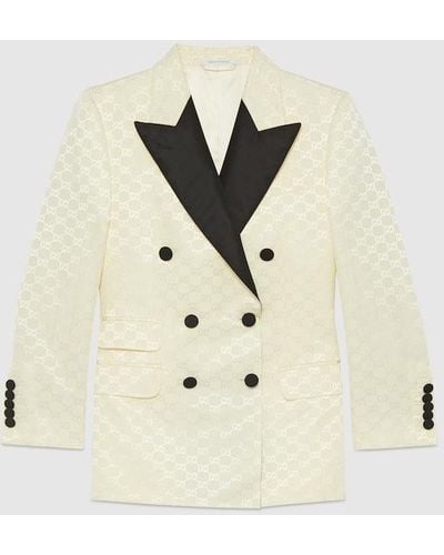 Gucci GG Cotton Jacket - Natural
