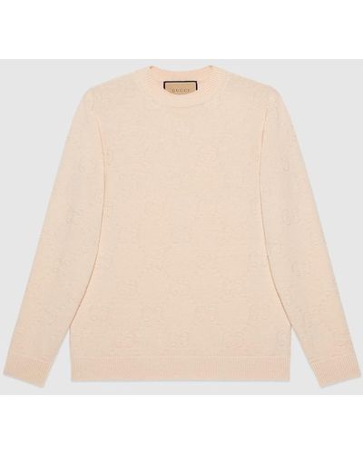 Gucci GG Wool Sweater - Natural