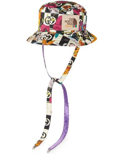 Gucci The North Face X gg Bucket Hat - Multicolor