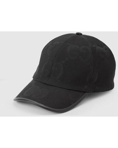 Gucci Jumbo GG Baseball Hat - Black