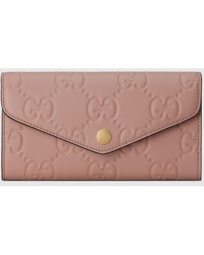 Gucci GG Continental Wallet - Pink
