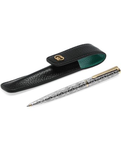 Gucci Geometric G Pen With Case - Multicolor