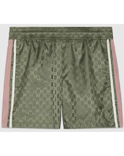 Gucci Kids Double G jacquard shorts - Neutrals