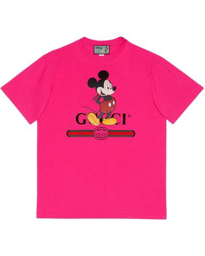 Gucci Disney X Oversize T-shirt - Pink