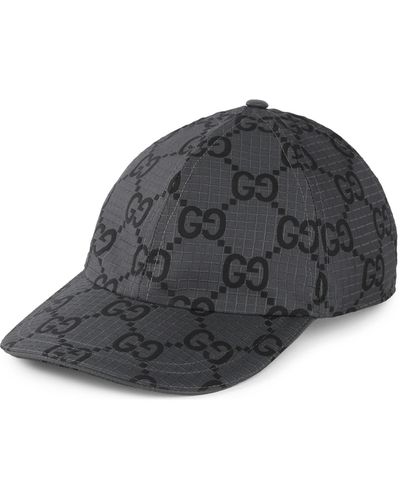 Gucci GG Ripstop Baseball Hat - Grey