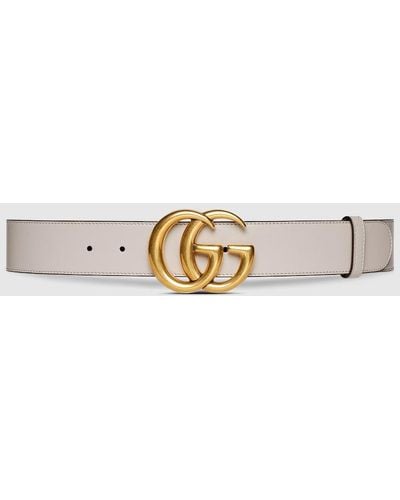 Gucci GG Marmont Belt - Metallic