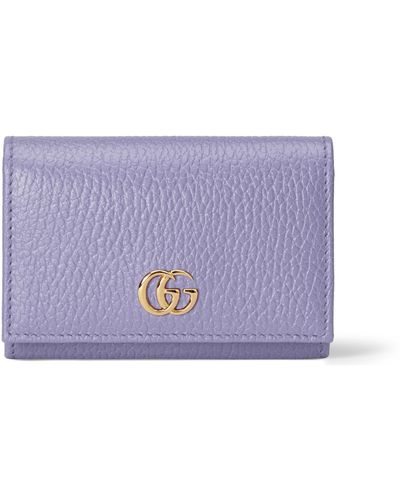 Gucci GG Marmont Card Case - Purple