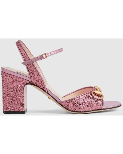 Gucci Horsebit Sandal - Pink
