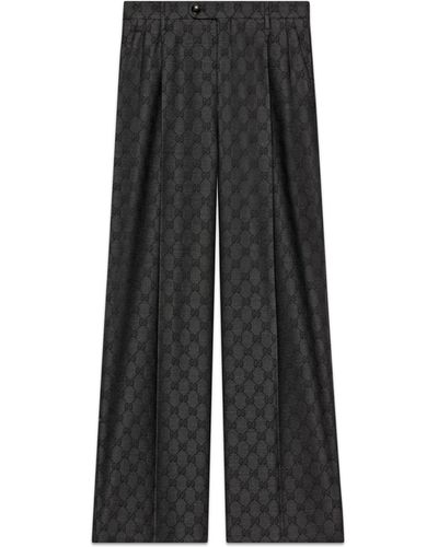 Gucci GG Wool Pant - Grey