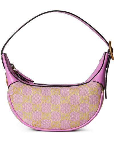 Gucci Ophidia Super Mini Shoulder Bag - Purple
