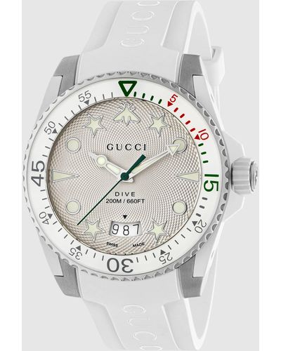Gucci Dive Watch, 40mm - Metallic
