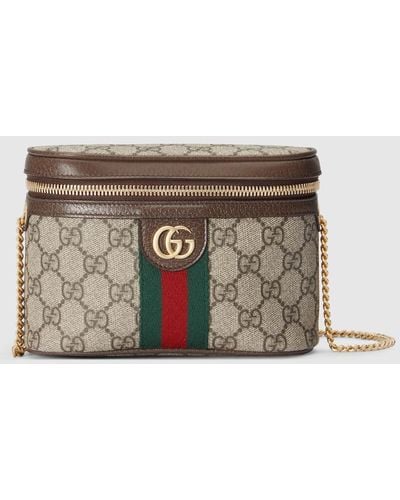Gucci Ophidia Belt Bag With Web - Multicolor