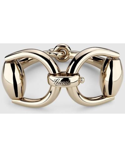 Gucci Single Horsebit Bracelet - Metallic