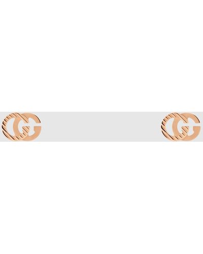 Gucci 【公式】 (グッチ)GGランニング 18k ピアス18k ピンクゴールドundefined - マルチカラー