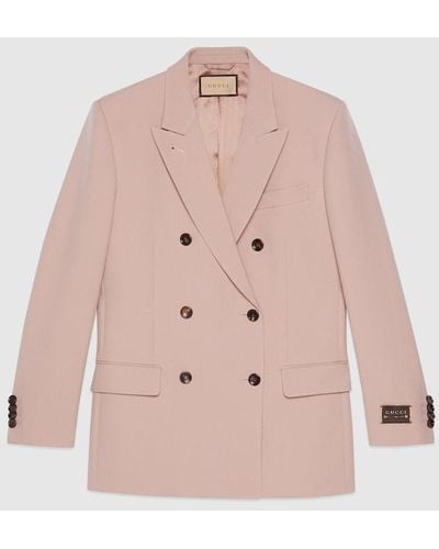 Gucci Wool Jacket - Pink