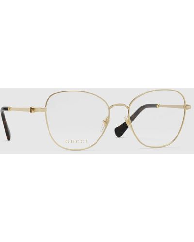 Gucci Cat-eye Optical Frame - Metallic