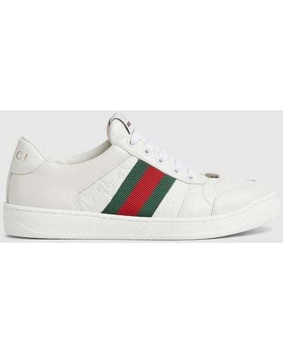 Gucci Screener Sneaker - White