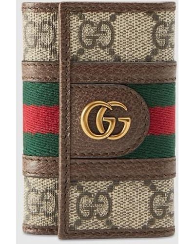 Gucci Ophidia GG Key Case - Natural