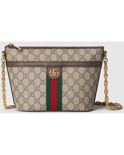Gucci Ophidia GG Mini Shoulder Bag - Metallic
