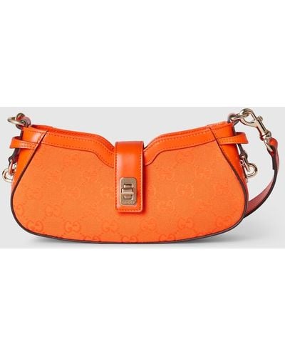 Gucci Moon Side Mini Shoulder Bag - Orange
