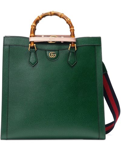 Gucci Diana Large Tote - Green