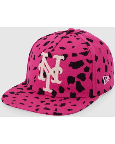 Gucci Mets Baseball Hat - Pink