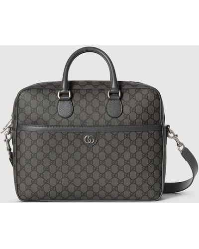 Gucci Ophidia Medium GG Briefcase - Black