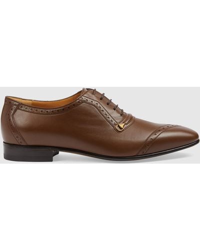 Gucci Lace-up Shoe - Brown