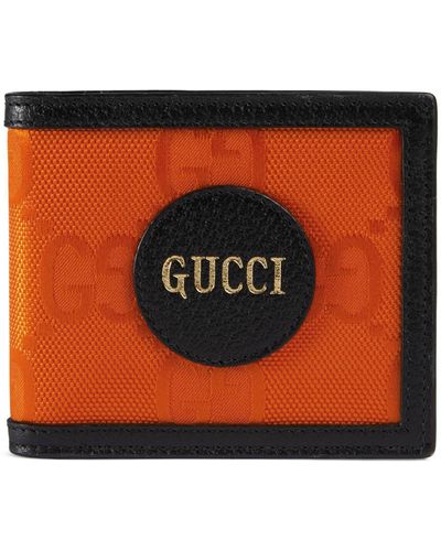 Gucci Off The Grid Billfold Wallet - Orange