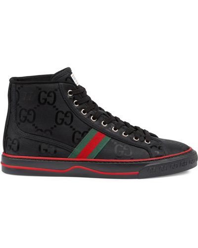 Gucci Off The Grid High Top Trainer - Black