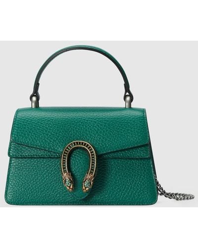 Gucci Dionysus Mini Top Handle Bag - Green