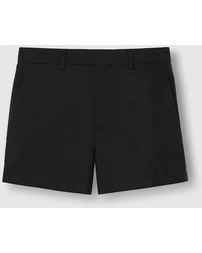 Gucci Techno Gabardine Shorts - Black