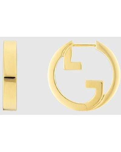 Gucci Blondie Hoop Earrings - Metallic